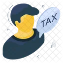 Tax Chat Communication Conversation 아이콘