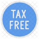 Tax Free Sign Airport Icon