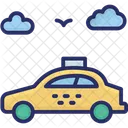 Car Destination Road Icon