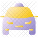 Taxi Service Technology Icon