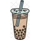 Tea Bubble Beverage Icon