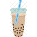 Tea Bubble Beverage Icon