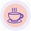 Tea Line Icon Icon