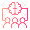 Teamwork Partner Brain Icon