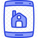 Mobile Home Dual Ton Icon Icon