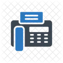 Landline Telephone Communication Icon