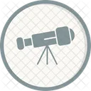 Telescope Space Science Icon