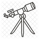 望遠鏡、研究、科学 アイコン