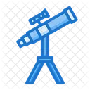 Telescope Astronomy Space Icon