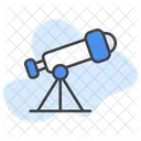 Telescope Astronomy Space Icon