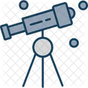 Telescopio Astronomia Espaco Ícone