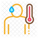 Temperatura Cuerpo Termometro Icono