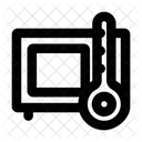 Temperatura de microondas  Ícone