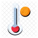 Temperatura De Verao Temperatura Quente Clima Quente Ícone