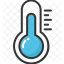 Temperature Forecast Thermometer Icon