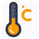 Temperature Thermometer Mercury Icon