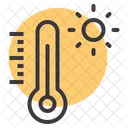 Temperature Thermometer Hot Icon