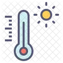 Temperature Thermometer Hot Icon