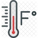 Temperature Fahrenheit Weather Icon