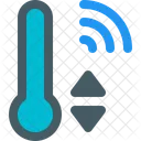 Temperature Control Thermometer Icon