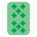 Ten Of Diamonds  Icon