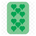 Ten Of Hearts  Icon