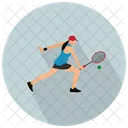 Tenista Jugador Tenis Icono