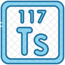 Tennessine Periodic Table Chemists Icon