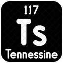 Tennessine Chemistry Periodic Table Icon