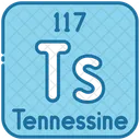 Tennessine Chemistry Periodic Table Icon