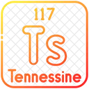 Tennessine Chemistry Periodic Table Icon