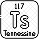 Tennessine Chemistry Periodic Table Icon