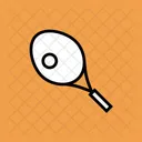 Tennis Racket Ball Icon