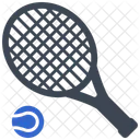 Tennis Ball Schlager Symbol