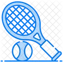 Tennis Tennisausrustung Sportgerate Symbol