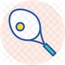 Tennis Racket Ball Icon