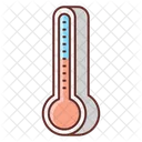 Termometro Temperatura Caliente Icono