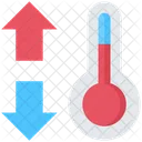 Termômetro frio  Ícone