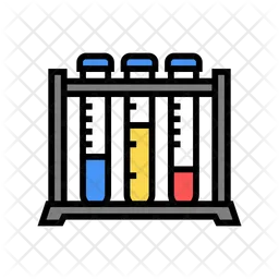 Test tub rack  Icon