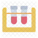 Test Tube Blood Medical Icon