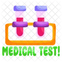 Test Tubes Lab Apparatus Lab Test Icon