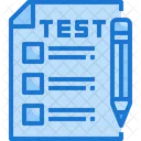 Teste Exame Multipla Escolha Ícone