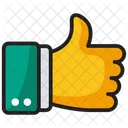 Positive Interaction Appreciation Customer Rating Icon