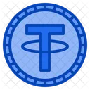 Tether Usdt Blockchain Crypto Digital Money Cryptocurrency Icon