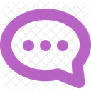 Text Chat Bubble Icon