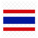 Thailand Flagge  Symbol