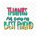 Thanks For Being My Best Friends Friendship Besties アイコン