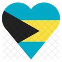 The Bahamas Flag Icon