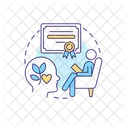 Therapist license  Icon