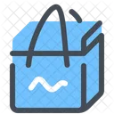 Thermal Bag Food Delivery Shipping Icon